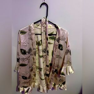 Small, Shein, Silk robe, like new
